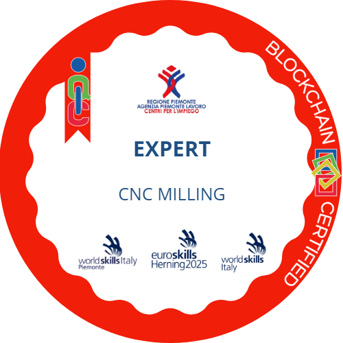 Expert CNC-Milling ai Campionati dei Mestieri EuroSkills Herning 2025.